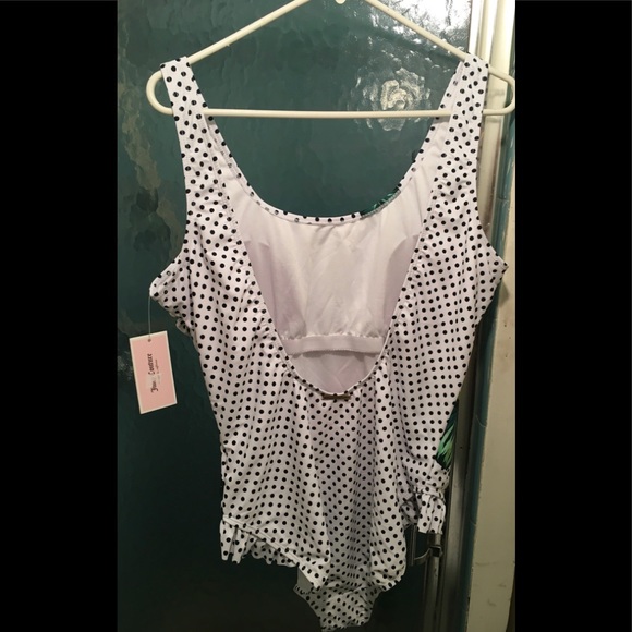 Juicy Couture Watermelon Ruffle U Back Swimsuit - Picture 3 of 8